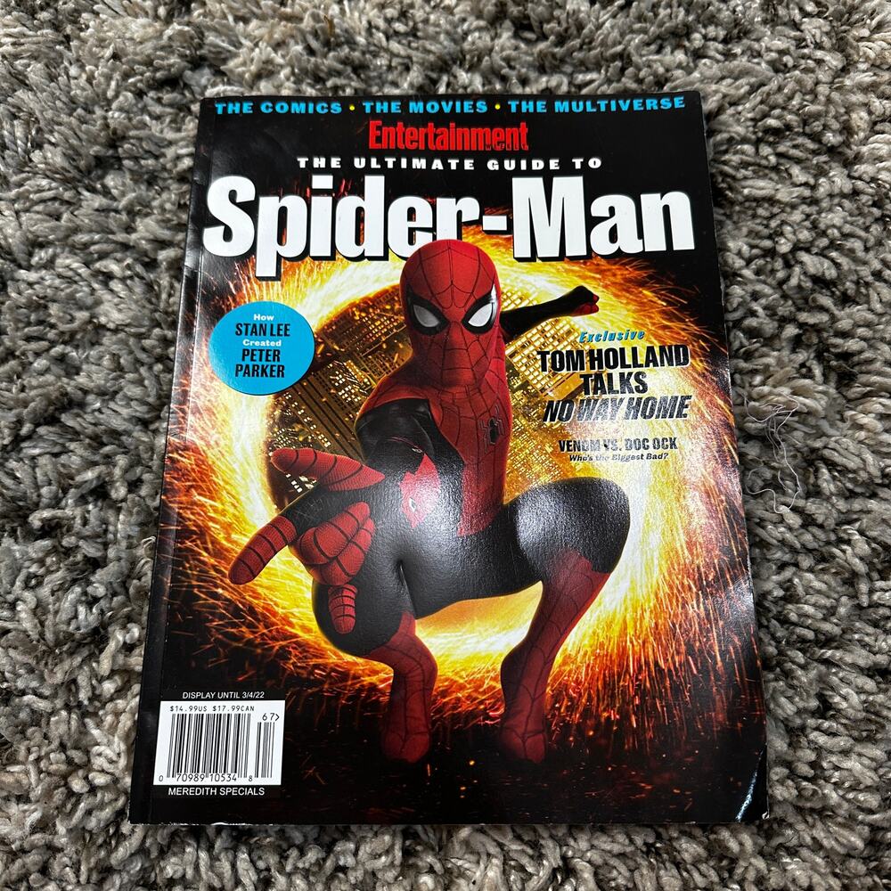 Entertainment Weekly Ultimate Guid to Spider-Man Magazine Book